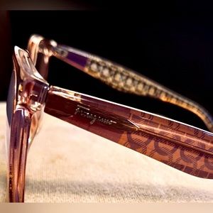 Salvatore Ferragamo Optical Frames with authentic Ferragamo eyeglass case